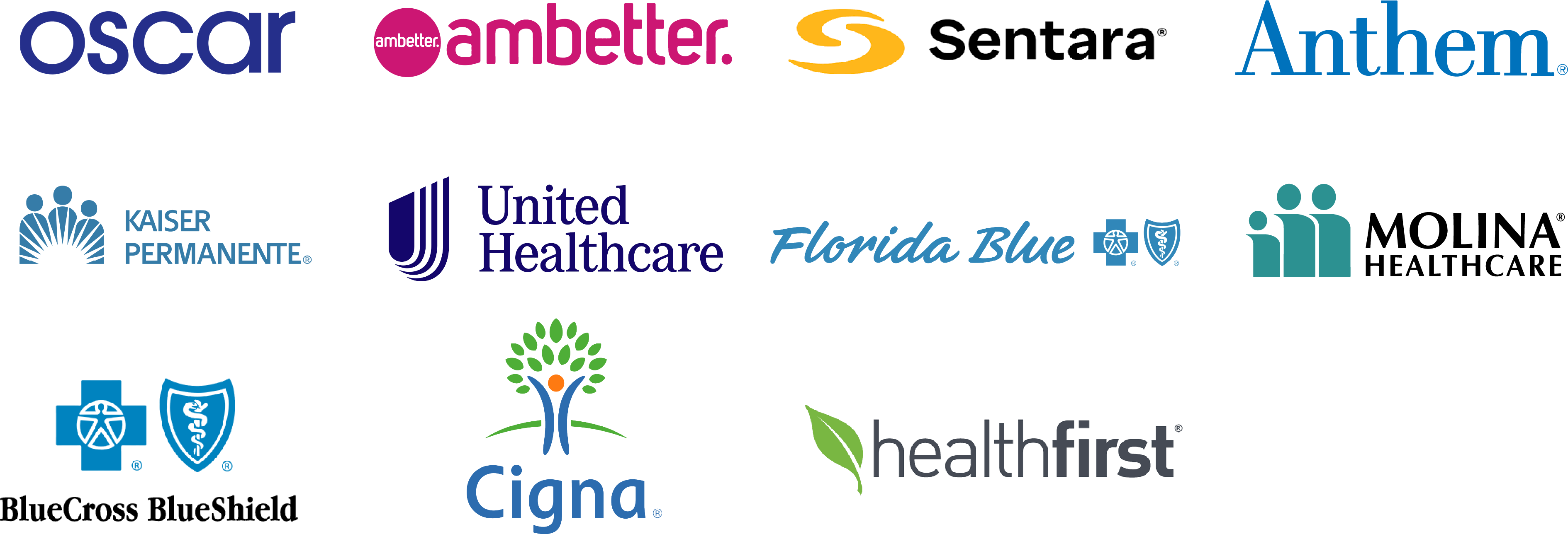 Seguros de Salud Logos